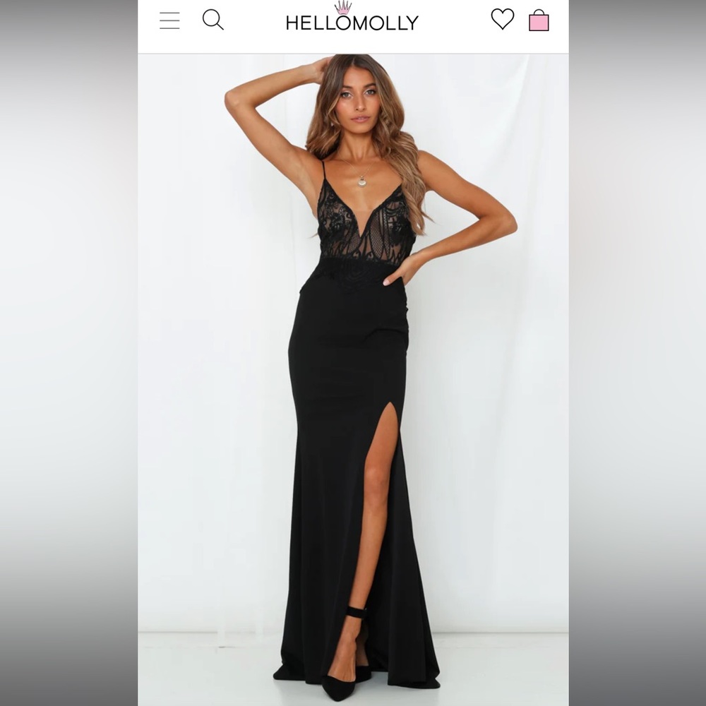 Hello Molly I Come Alive maxi dress. NWT